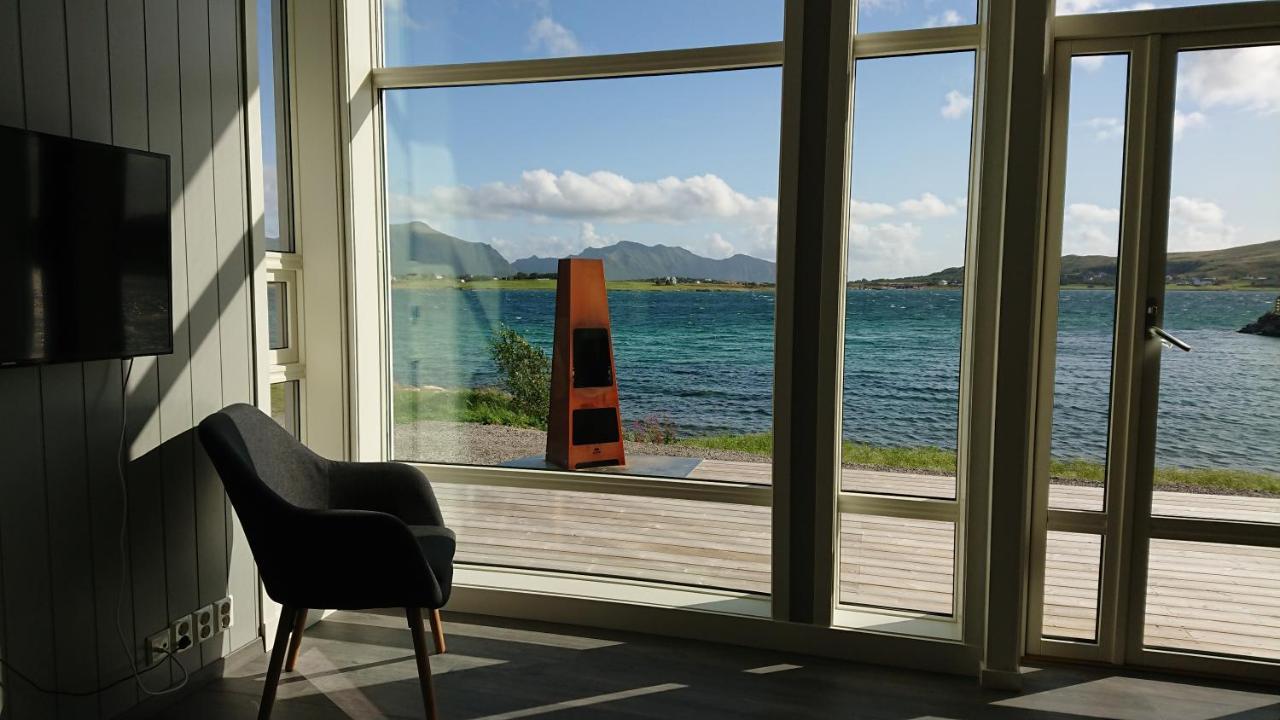 Lofothytter Offersoya Buitenkant foto
