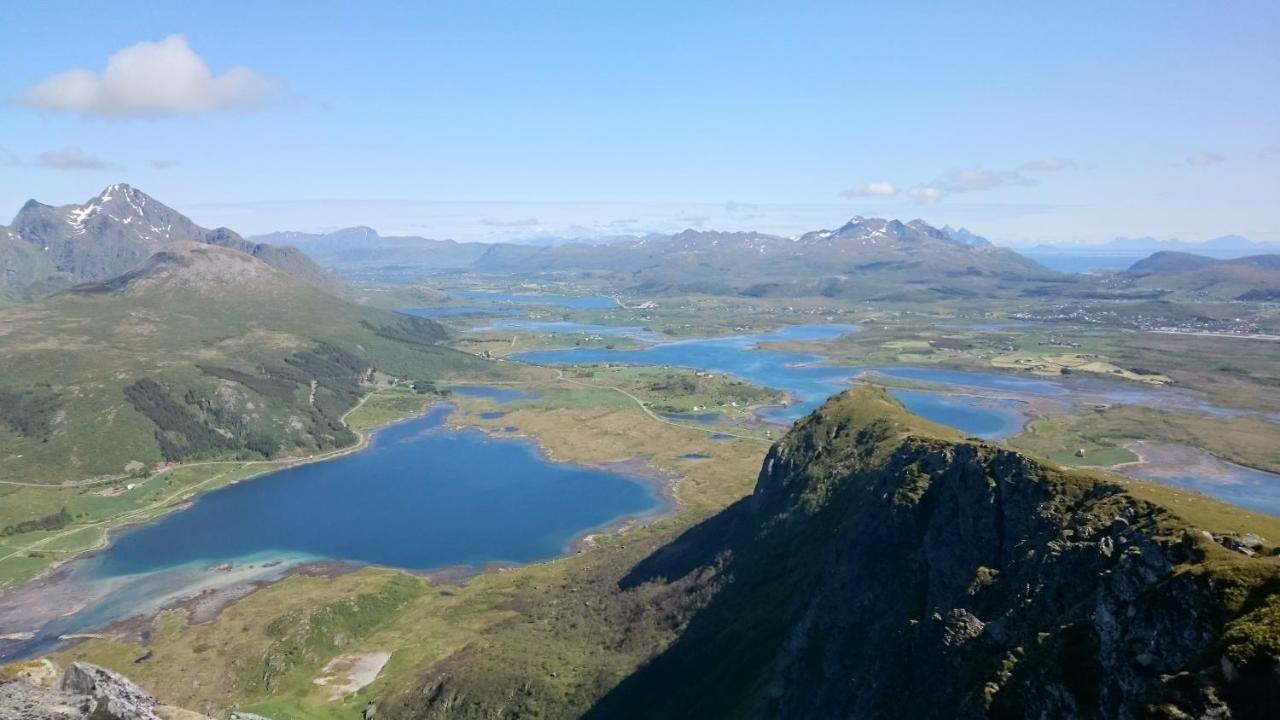 Lofothytter Offersoya Buitenkant foto